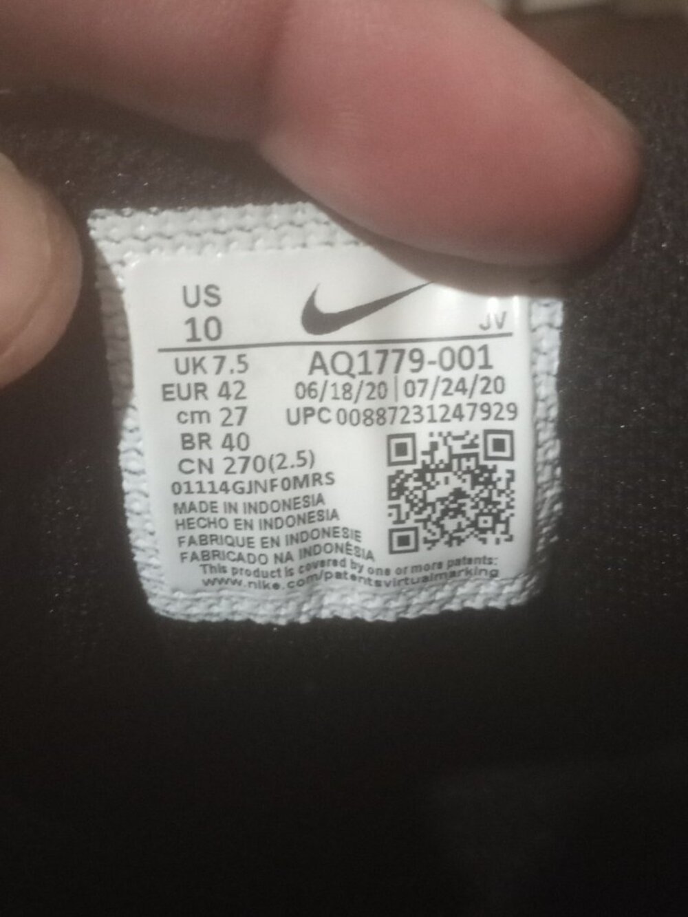 Nike Shoes Womens Size 10 Black Court Borough Low 2 AQ1779-001 Sneakers Casual - Picture 2 of 14
